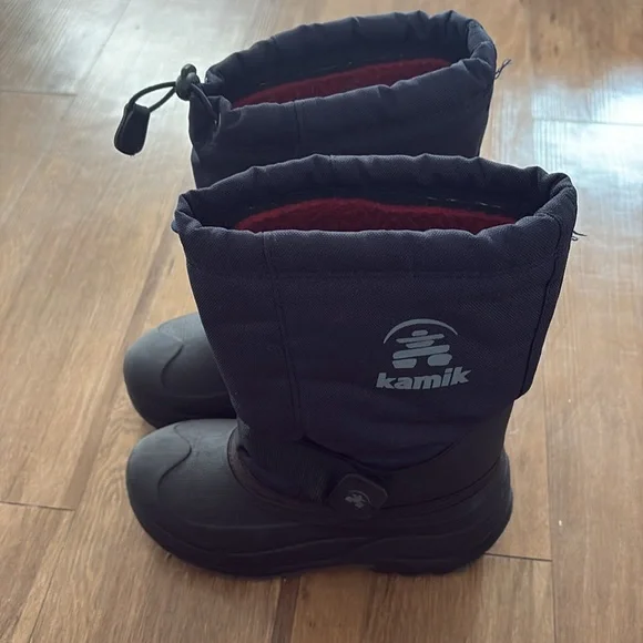 Kamik Black Winter Boots - Picture 2 of 4